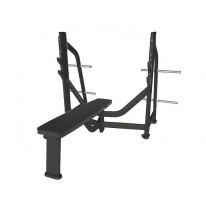 SVENSSON INDUSTRIAL E7043 Matte Black Горизонтальная скамья для жима