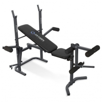 OXYGEN FITNESS AKRON Скамья силовая черная